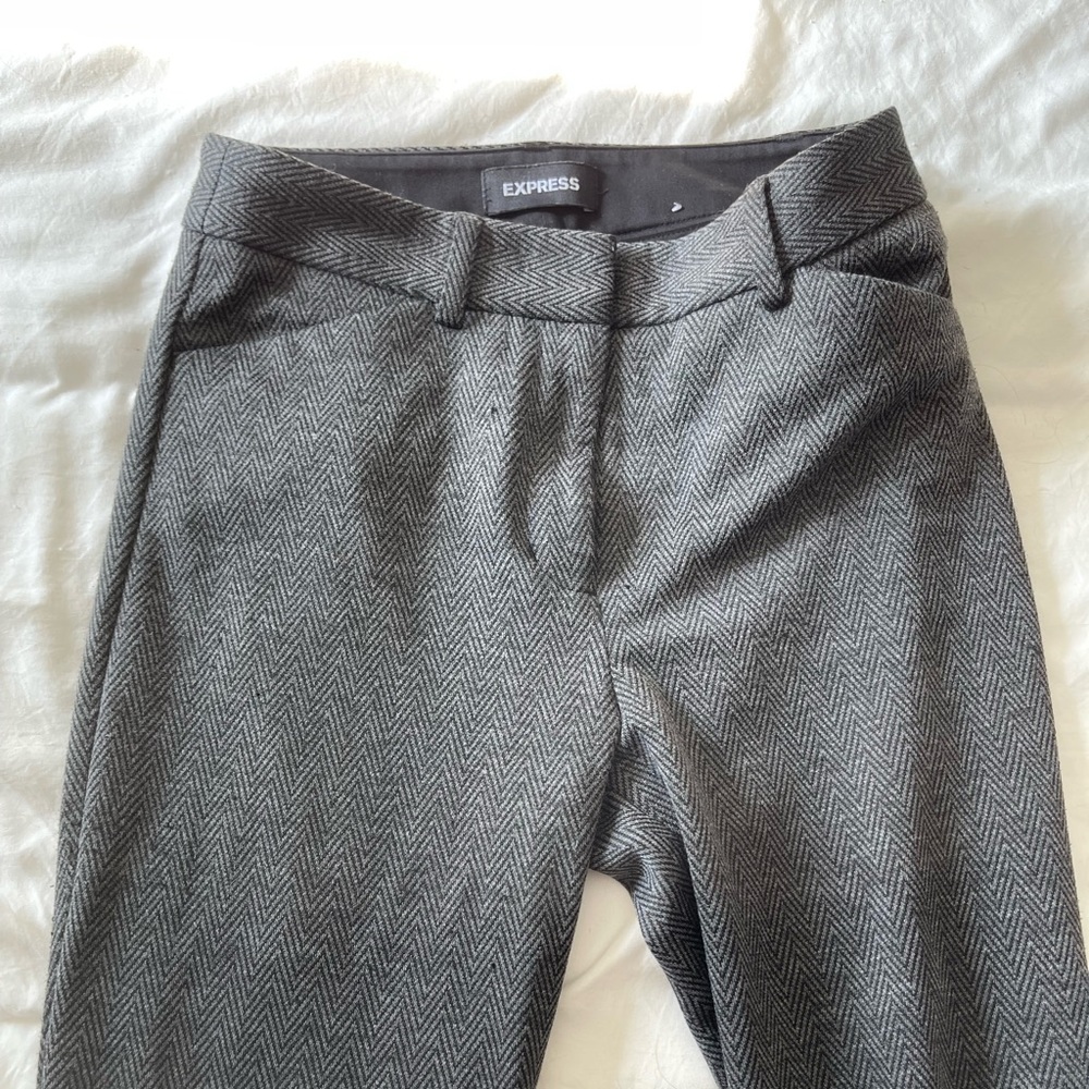 Express skinny high rise dress pant